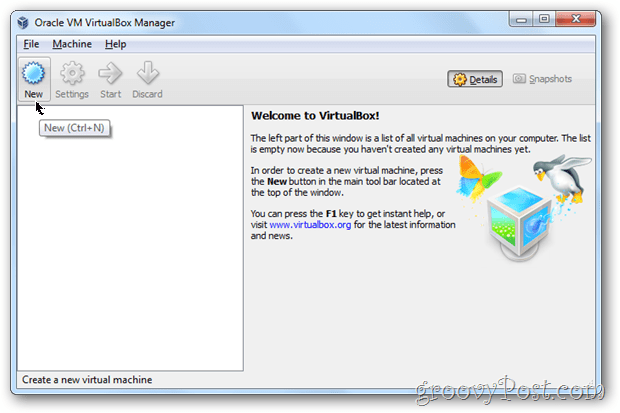 VirtualBox-asetusten Windows 8