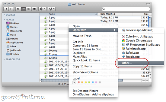 Yhdistä PDF-tiedostot käyttämällä Automatoria Mac OS X: ssä