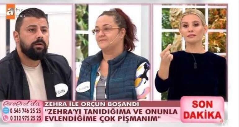 Esra Erol -ohjelma Orçun Bey ja Zehra Hanım 
