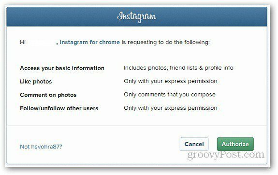 Instagram for Chromen avulla käyttäjät voivat selata Instagramia selaimessa