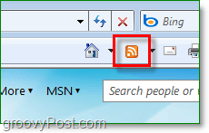 Kuinka tilata Internet Explorer rss -päivityksiä Windows Livestä