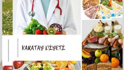 Mikä on Karatay-ruokavalio, miten se tehdään? Terve ja nopea laihtuminen Karatay-ruokavalio