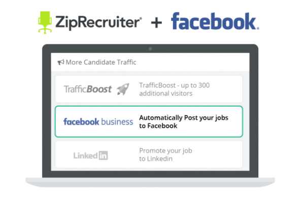 Facebook integroi ZipRecruiter-ilmoitukset alustan työpaikkojen kirjanmerkkeihin.