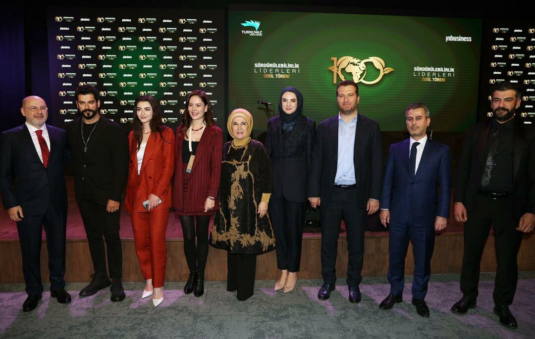 Emine Erdoğan tapasi Foundation Osmanin pelaajat Sustainable Century Summitissa