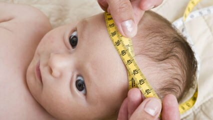 Kuinka mitata pään ympärysmitta vauvoilla? Kuinka korjata pään terävyys vauvoilla?
