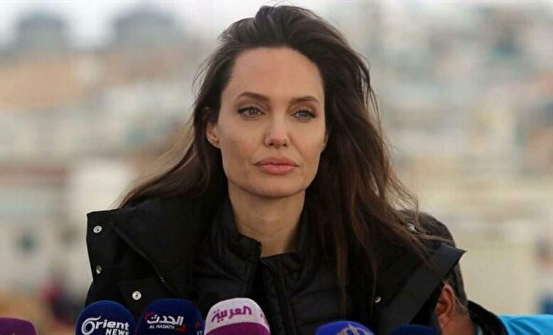 Kriittinen kehitys Angelina Jolien edessä! jätti postauksen