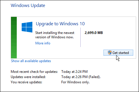 Windows 10 valmis