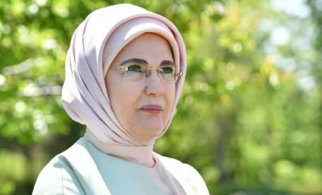 Emine Erdoğan Yhdistyneiden arabiemiirikuntien ihmisille, jotka tukivat "Bridges of Goods" humanitaarista apua...