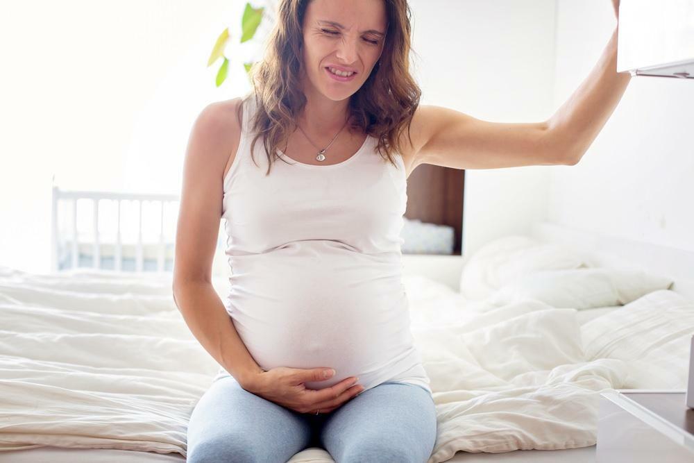 kaasukipu raskauden aikana