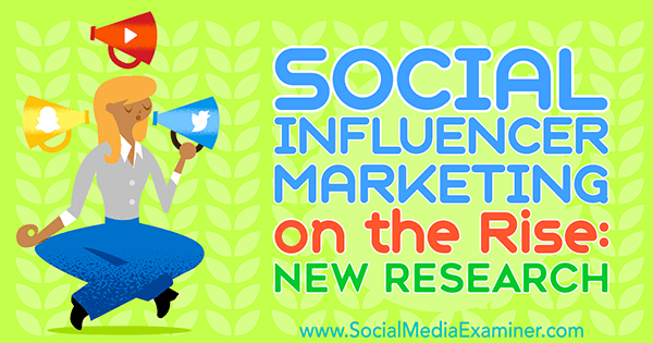 Sosiaalisen vaikuttajan markkinointi nousussa: Michelle Krasniakin uusi tutkimus sosiaalisen median tutkijasta.