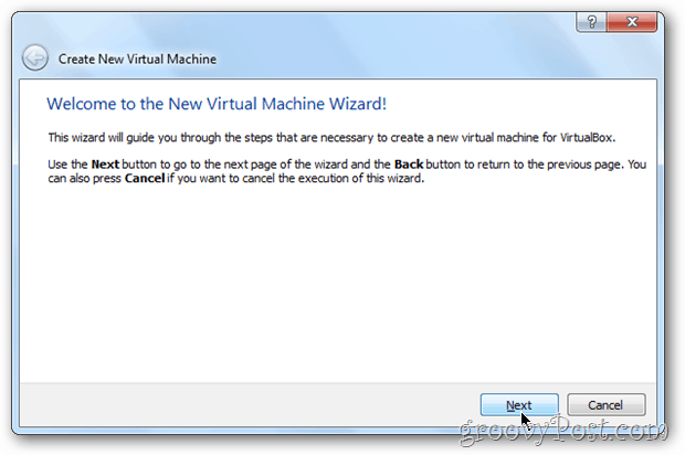Ohjattu VirtualBox-ohjattu Windows 8