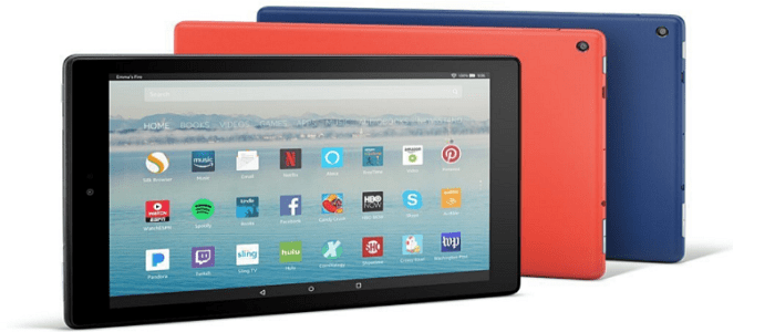 2017 Amazon Fire HD 10 -tabletti