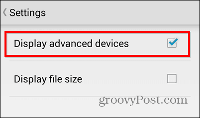Vie tiedostot Dropboxissa Androidille suoraan SD-kortille