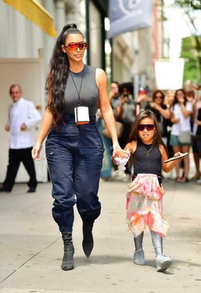 Kim Kardashianin tytär North on pomo