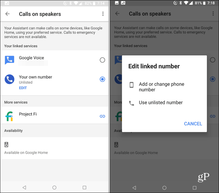 Android vaatii Google Home -sovelluksen