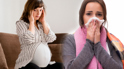 Mitkä ovat vilustuminen ja influenssa raskaana oleville naisille? Kotiinfluenssahoito raskauden aikana Saraçoğlulta