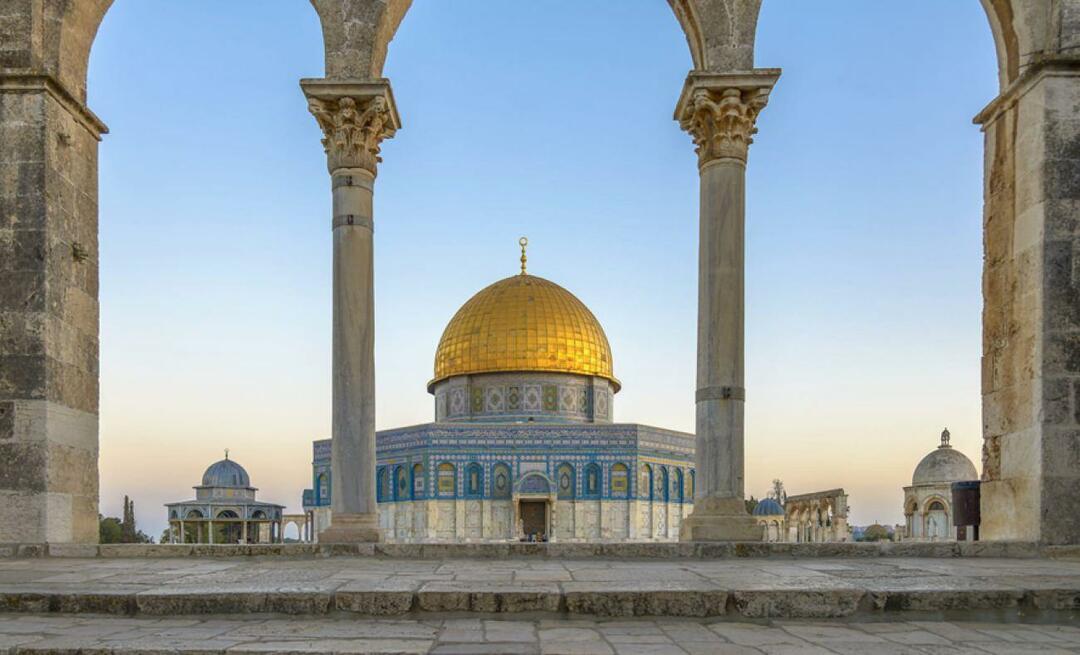 Missä Jerusalem on? Miksi Jerusalem on tärkeä? Miksi Masjid al-Aqsa on niin tärkeä?