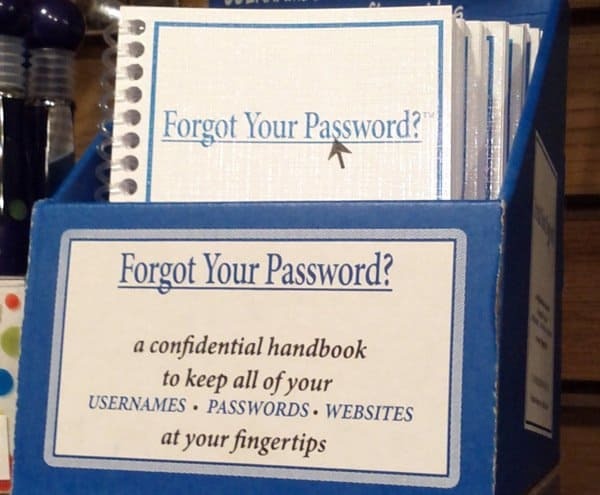 Unohditko salasanasi