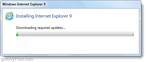 Internet Explorer 9 Beta -asennus hidas, päivitykset, lataus