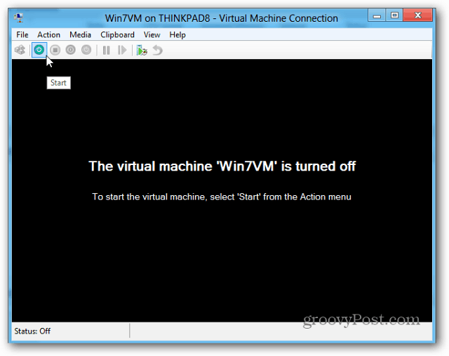 Luo virtuaalikone Hyper-V: llä Windows 8: ssa