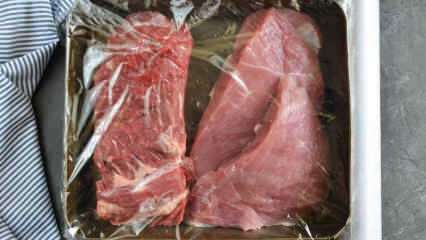 Kuinka ja kuinka kauan lihaa säilytetään pakastimessa? Kuinka säilyttää punaista lihaa pakastimessa