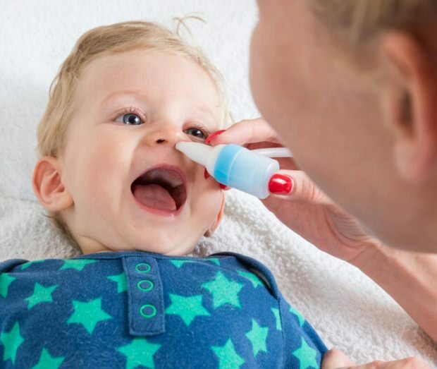 Miten nenän tukkoisuus vauvoilla?