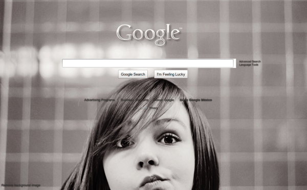 Google-tyttö