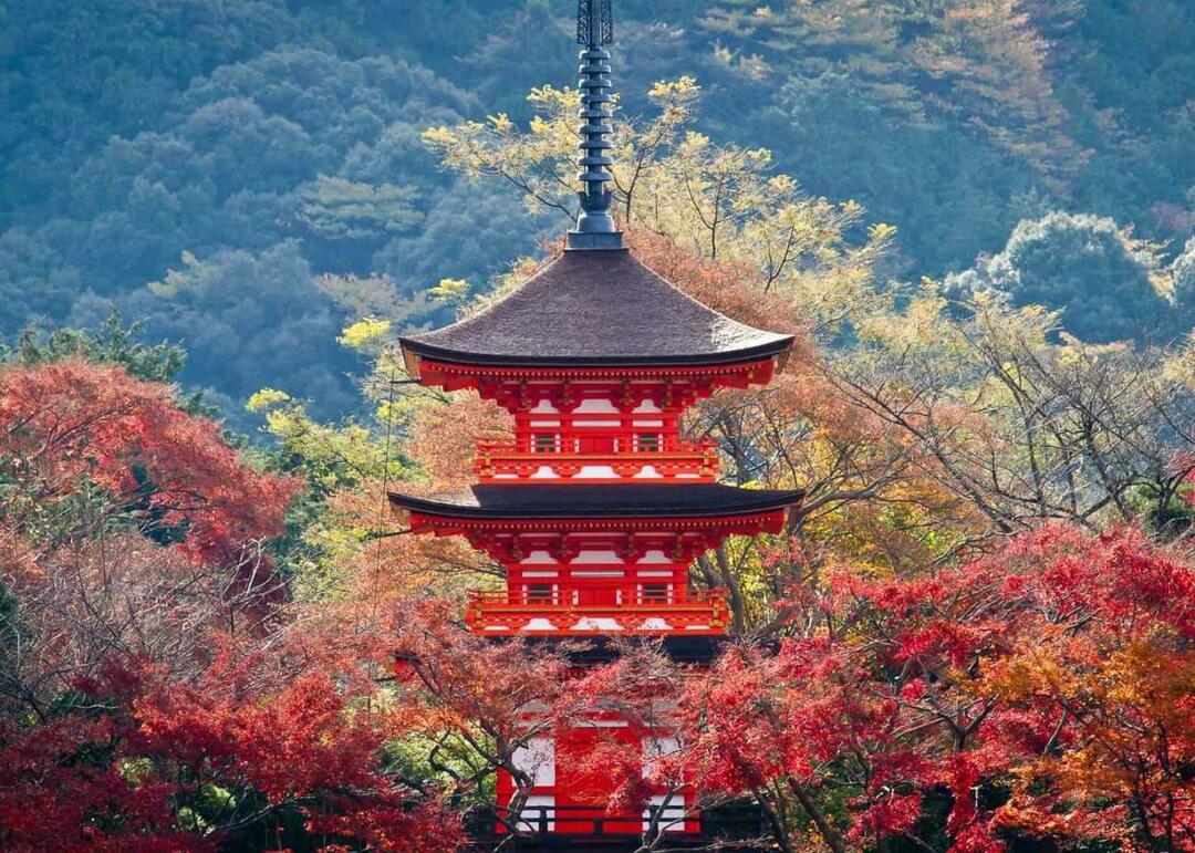 Kioton siluettia