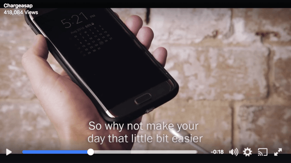 Facebookissa tekstitykset antavat käyttäjien katsella videota ilman ääntä.