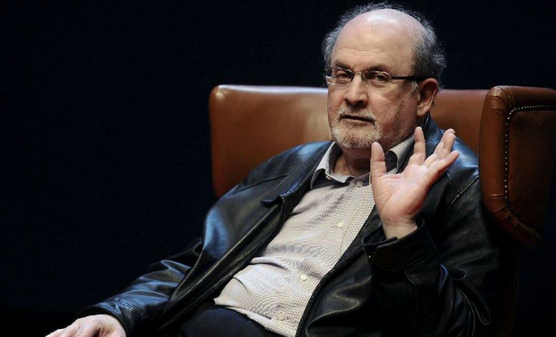 Häntä vastaan ​​hyökättiin hänen kirjansa "Paholaisen säkeet" takia! Salman Rushdie menetti silmänsä