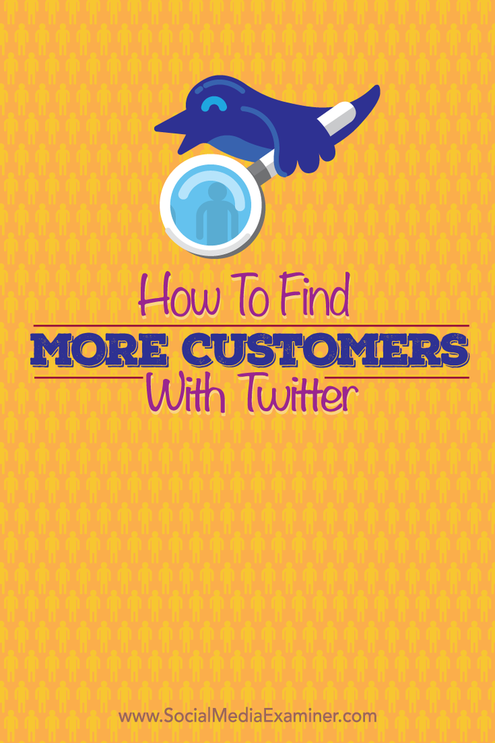 Kuinka löytää lisää asiakkaita Twitterillä: sosiaalisen median tutkija