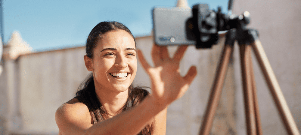 Selfien ottaminen Androidilla