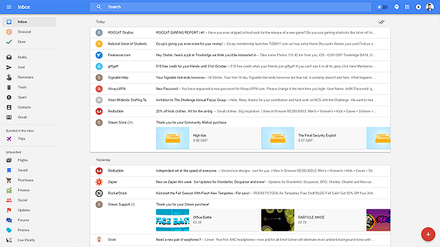 sotkuinen postilaatikko google gmail-postilaatikko