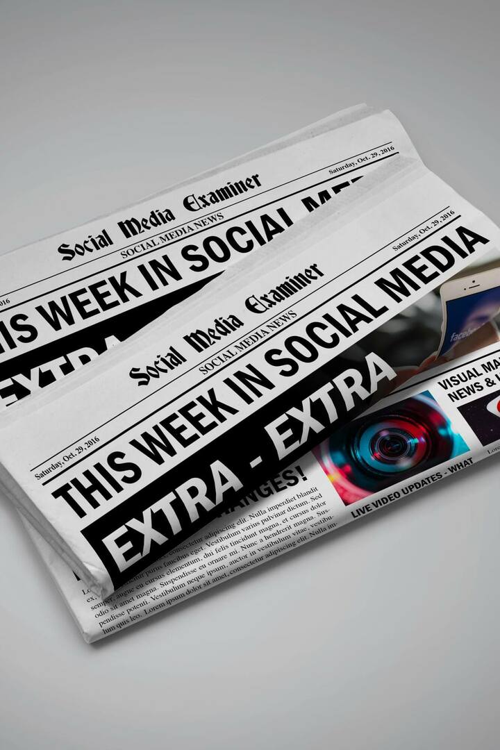 YouTube julkaisee mobiililoppunäytöt: Tällä viikolla sosiaalisessa mediassa: sosiaalisen median tutkija