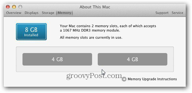 Kuinka päivittää RAM-muistia Mac Minissä