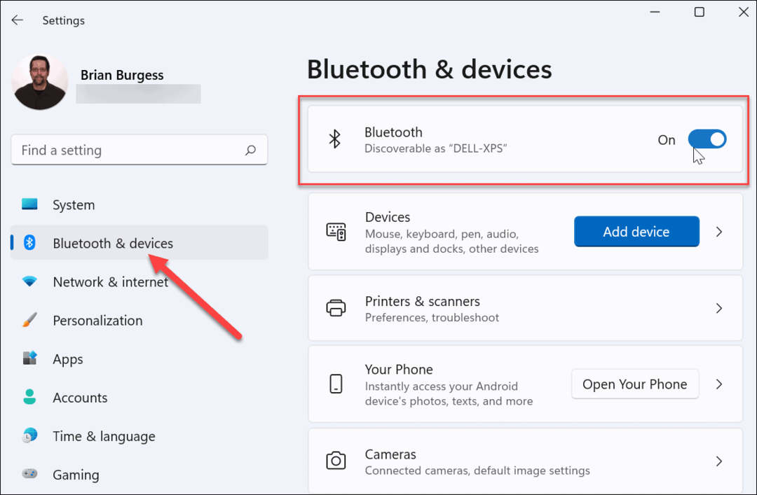 Bluetooth-laitteiden yhdistäminen ja hallinta Windows 11:ssä