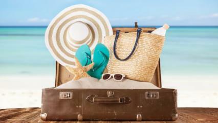 Miten matkalaukku valmistetaan? 10 tuotetta, jotka sinun on oltava matkalaukussasi! To-do lista lomalle