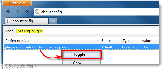 missing_plugin -asetusnimi Firefox 4: ssä