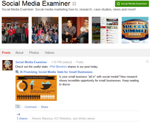 Google+ -sivut - sosiaalisen median tutkija