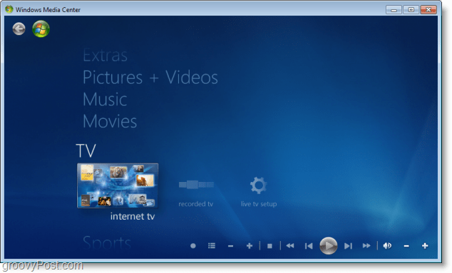 Windows 7 Media Center - Internet-tv toimii nyt!