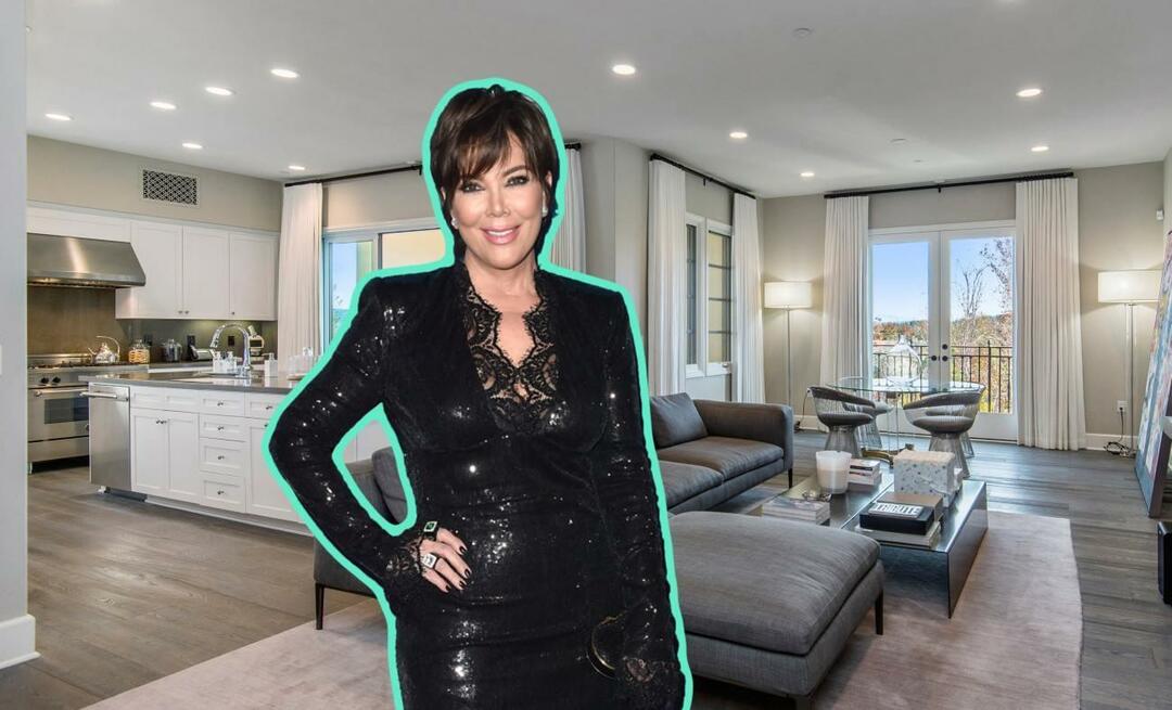 Järkyttävää rikkautta! Kris Jenner unohti, että hänellä oli edes koti