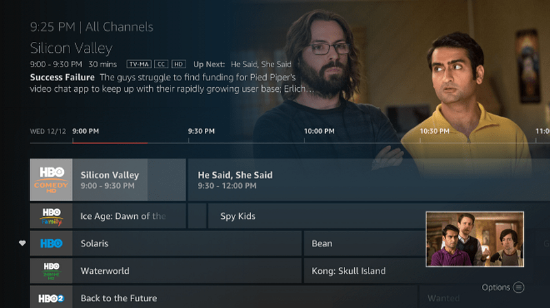 Uusi Amazon Fire TV -päivitys keskittyy live-ohjelmointiin