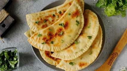 Kuinka tehdä azerbaidžanilainen pannukakku Qutab? Perinteinen maku Qutab resepti