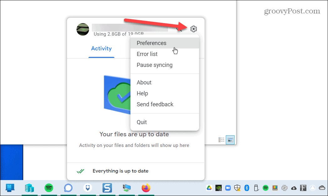 Lisää Google Drive File Exploreriin