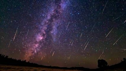 Milloin meteorisuihku on milloin? Onko Perseid-sadetta nähtävissä Turkista