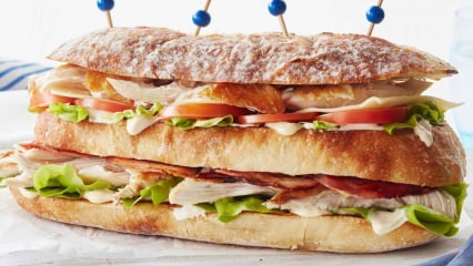 Kuinka Club Sandwich valmistetaan? Club voileipä resepti kotona