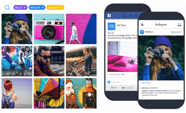 Yotpon avulla voit kerätä, kuratoida, merkitä ja näyttää Instagram-valokuvia sosiaalisessa mediassa ja verkkokauppasivustollasi.