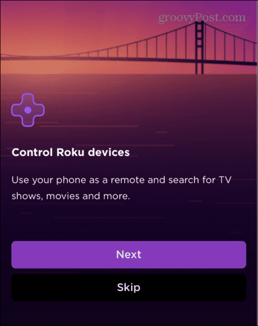 Roku Remote -sovellus