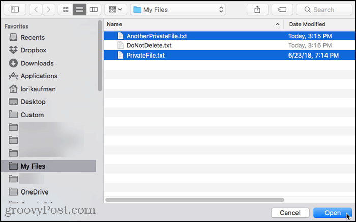 Valitse poistettavat tiedostot CleanMyMac 3: sta