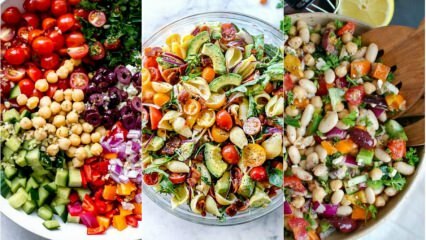 Kuinka tehdä helpoin salaatti? Monimuotoisimmat ja herkullisimmat salaattireseptit